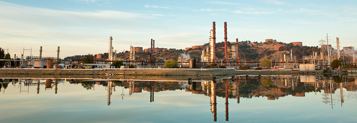 Richmond Refinery skyline